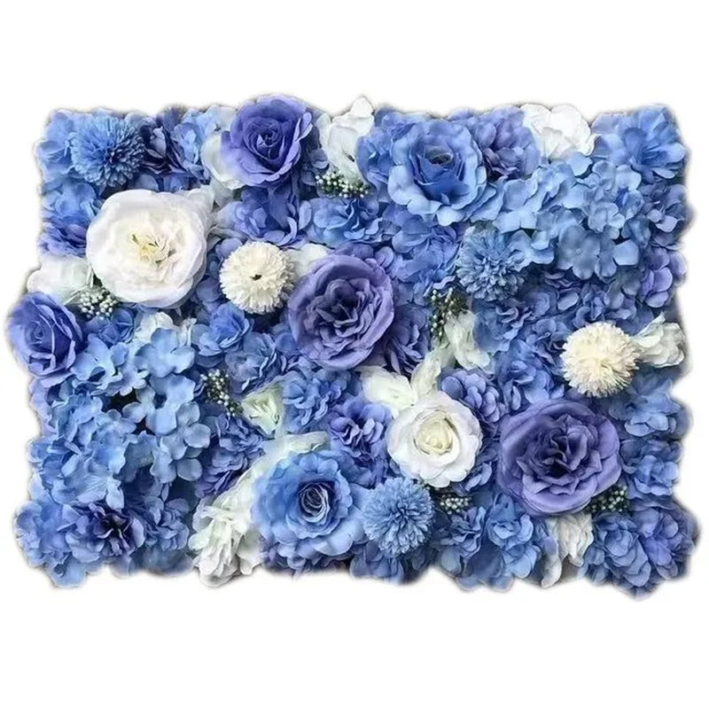 Wedding Decorative Flower Wall Silk Artificial Flowers Home Decoration Accessories Party Backdrop Photography Props Customized
