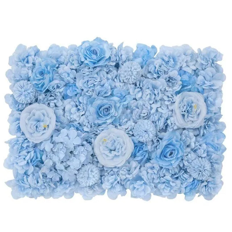 Wedding Decorative Flower Wall Silk Artificial Flowers Home Decoration Accessories Party Backdrop Photography Props Customized