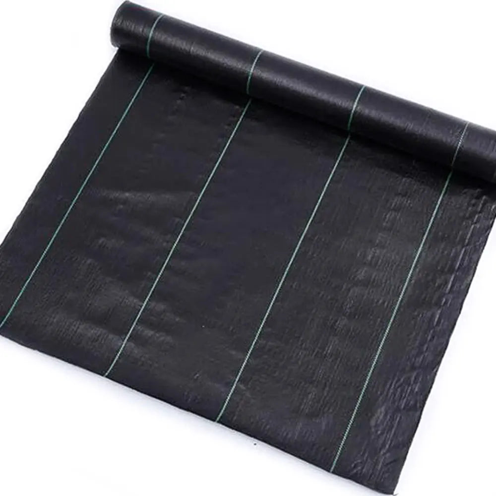 5M/10M Garden Landscape Outdoor Driveway Decking Membrane Agriculture Flower Bed Easy Install Weed Control Fabric anti UV Border