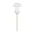 Glass Plant Watering Glass Globes Mushroom Shape Self Watering Drip Irrigation System Rainbow