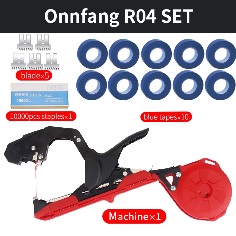 Garden Hand Tying Machine Plant Lightweight Garden Tools Plant Tape Tool for Vegetables Grapes Tomatoes Cucumbers Garden