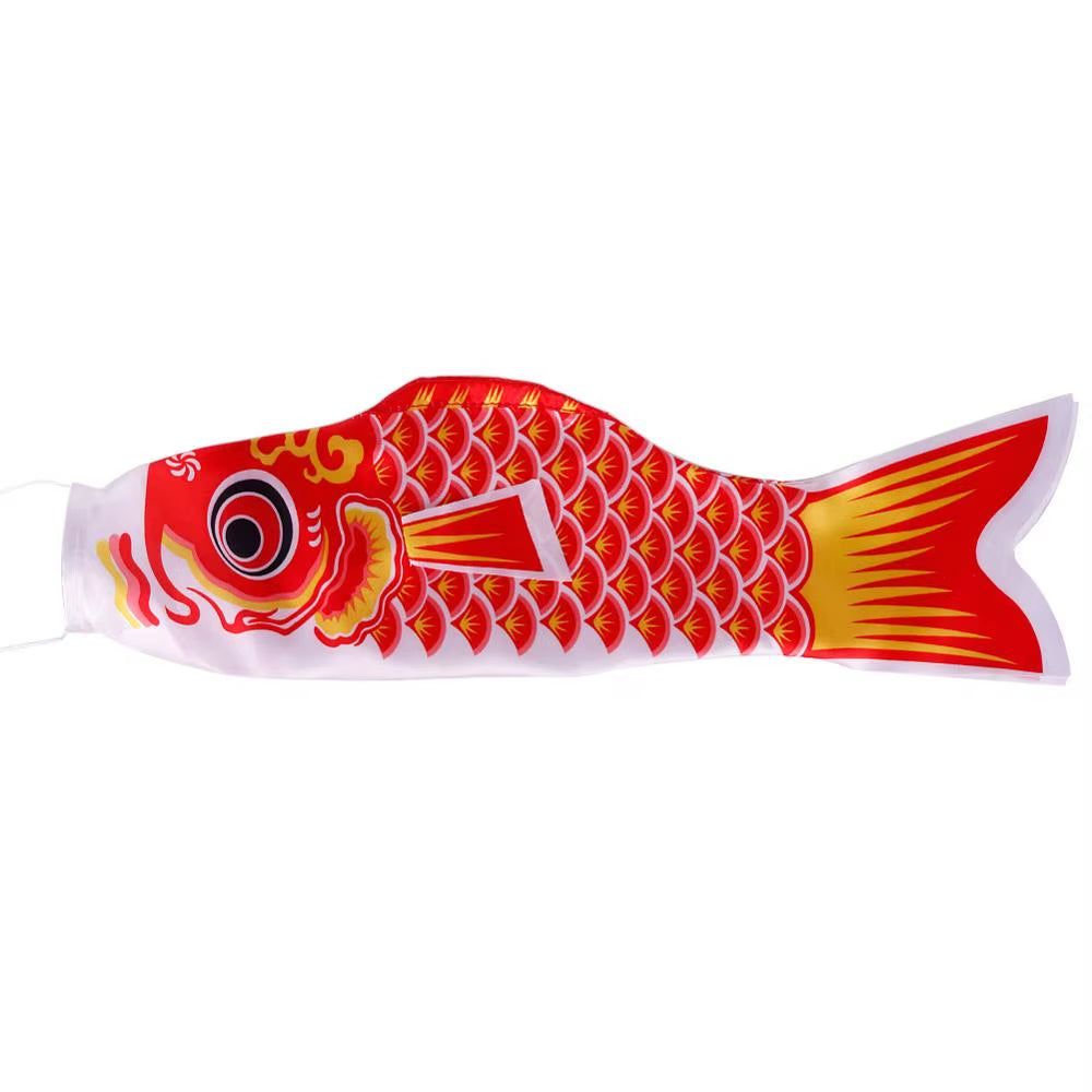 40/70/100Cm Japanese Carp Spray Windsock Streamer Fish Flag Wind Chimes Hanging Decorations Yard Colorful Koinobori Kite
