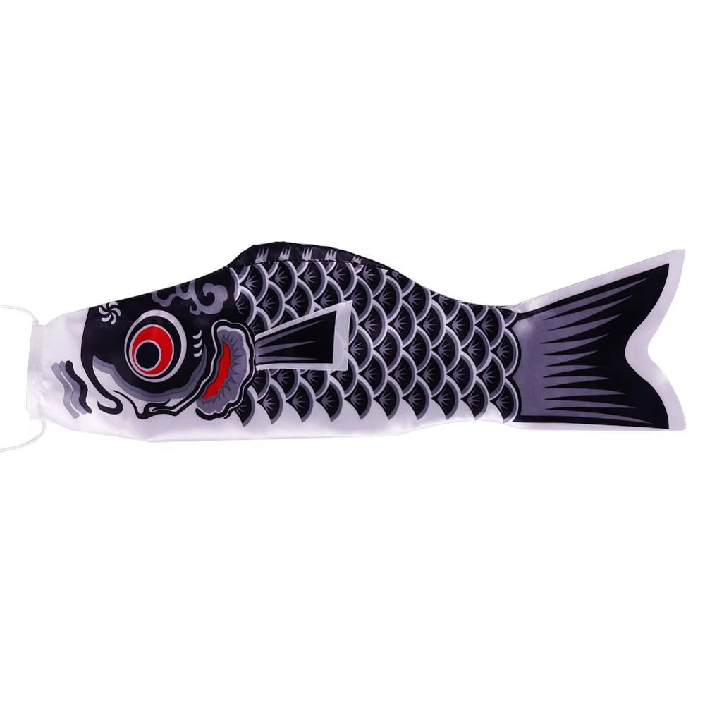 40/70/100Cm Japanese Carp Spray Windsock Streamer Fish Flag Wind Chimes Hanging Decorations Yard Colorful Koinobori Kite