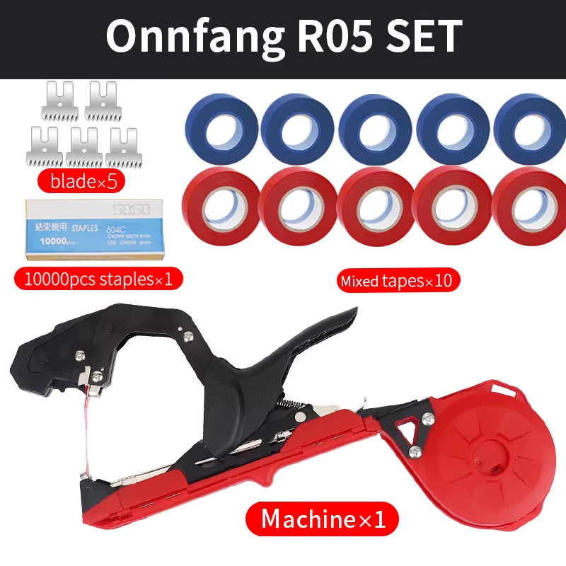 Garden Hand Tying Machine Plant Lightweight Garden Tools Plant Tape Tool for Vegetables Grapes Tomatoes Cucumbers Garden
