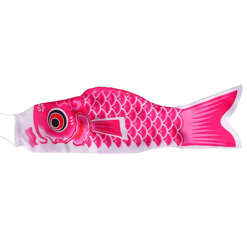 40/70/100Cm Japanese Carp Spray Windsock Streamer Fish Flag Wind Chimes Hanging Decorations Yard Colorful Koinobori Kite