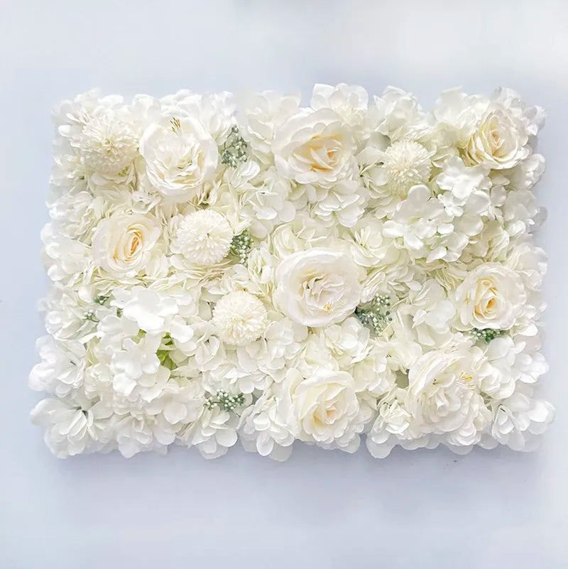 Wedding Decorative Flower Wall Silk Artificial Flowers Home Decoration Accessories Party Backdrop Photography Props Customized