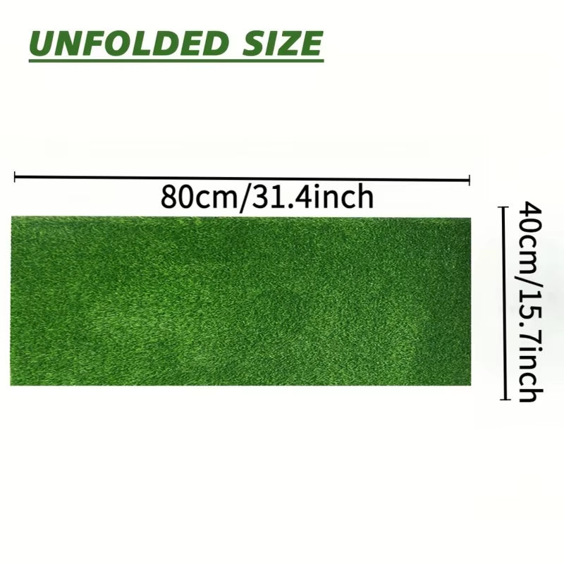 Aritificial Realistic Grass Pad, Simulation Pet Lawn Mats, Thick Synthetic Fake Mat for Outdoor Garden Patio Landscape Dog Pet S